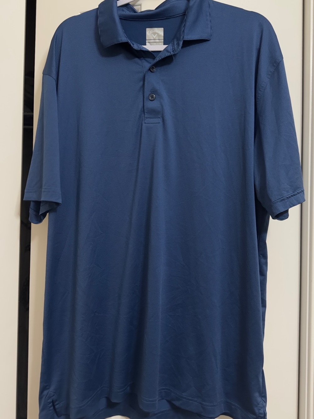Men's Golf Callaway Blue Polo Shirt